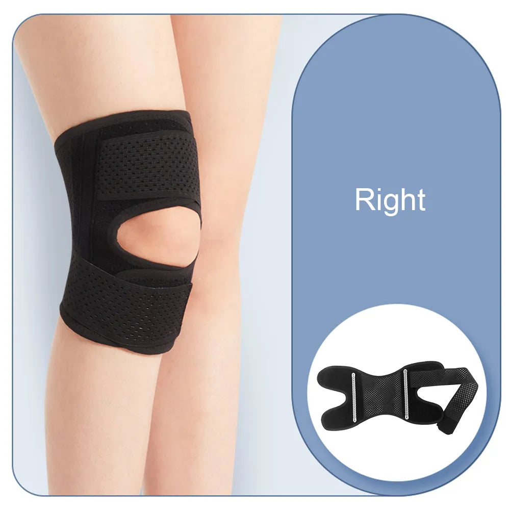 1PC Sports Kneepad Men Women Pressurized Elastic Knee Pads Arthritis Joints Protector Fitness Gear Volleyball Brace Protector